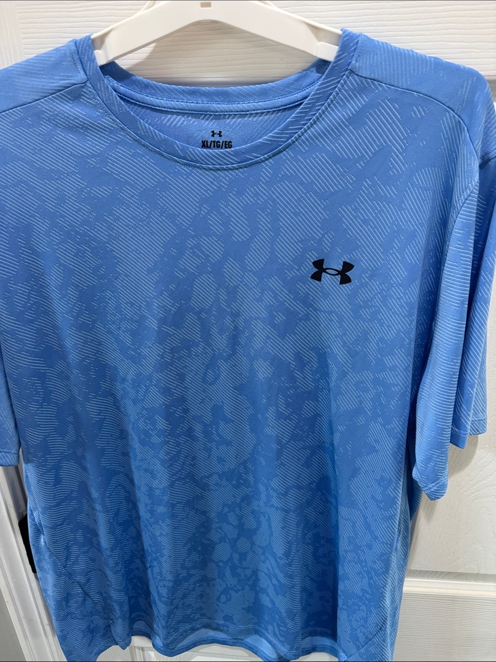 Under Armour Light Blue Short-Sleeve Performance Tee